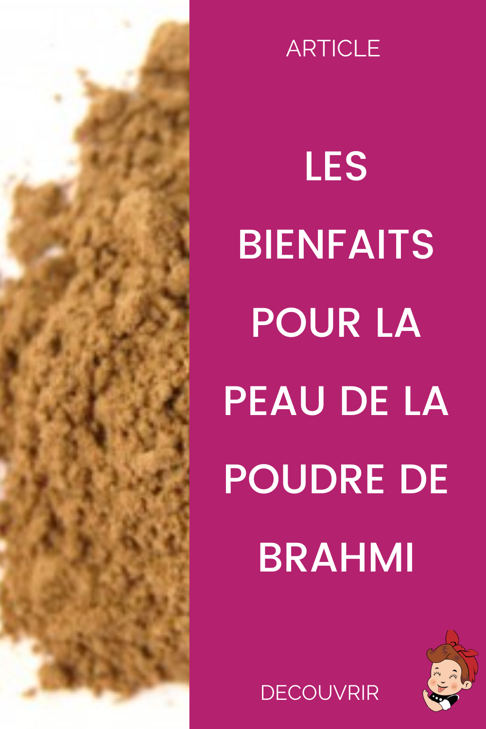 Poudre de Brahmi : ses bienfaits pour la peau : mimitambouille